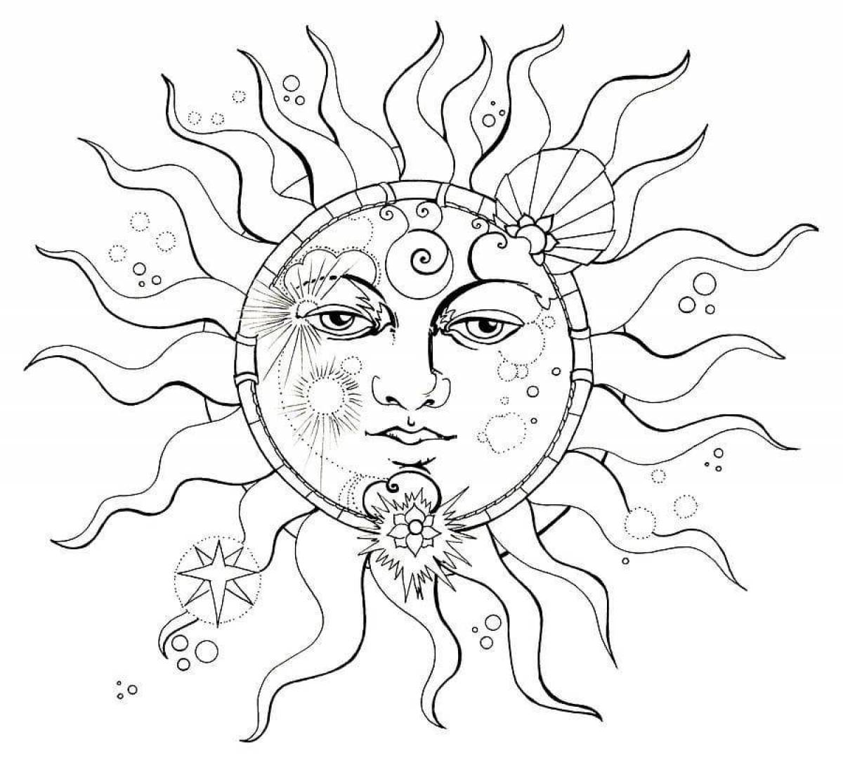 Sun and moon #10