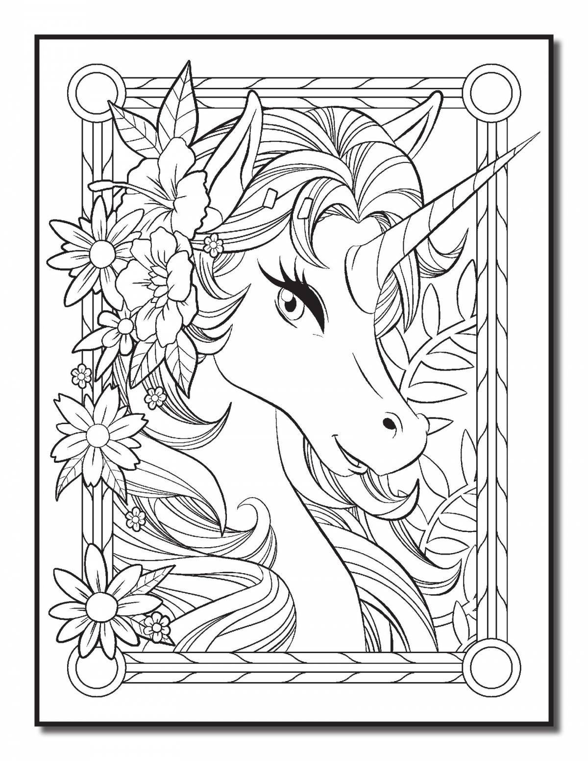 Coloring book new year 2020: delightful and charming