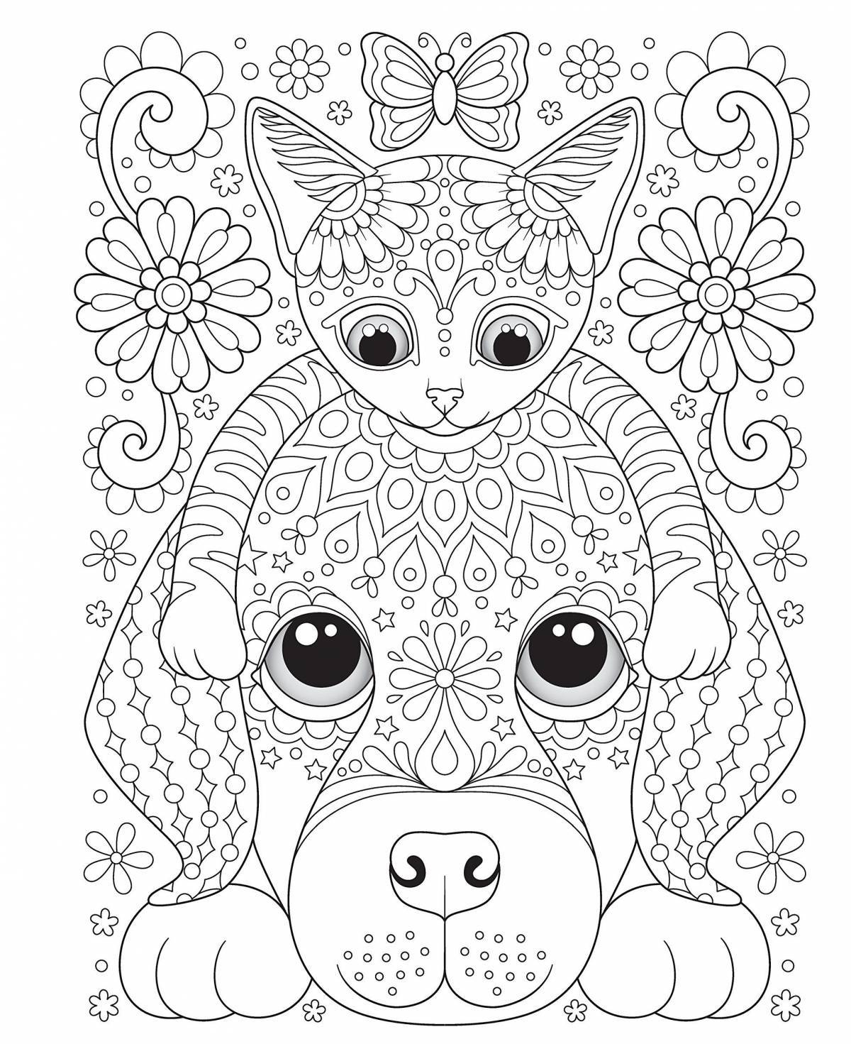 Coloring page new 2020: wild and wonderful