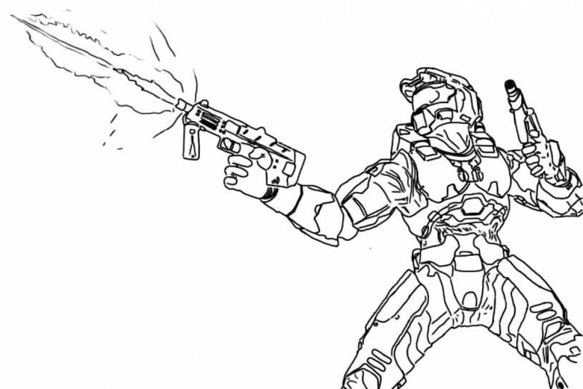 Amazing standoff2 coloring page