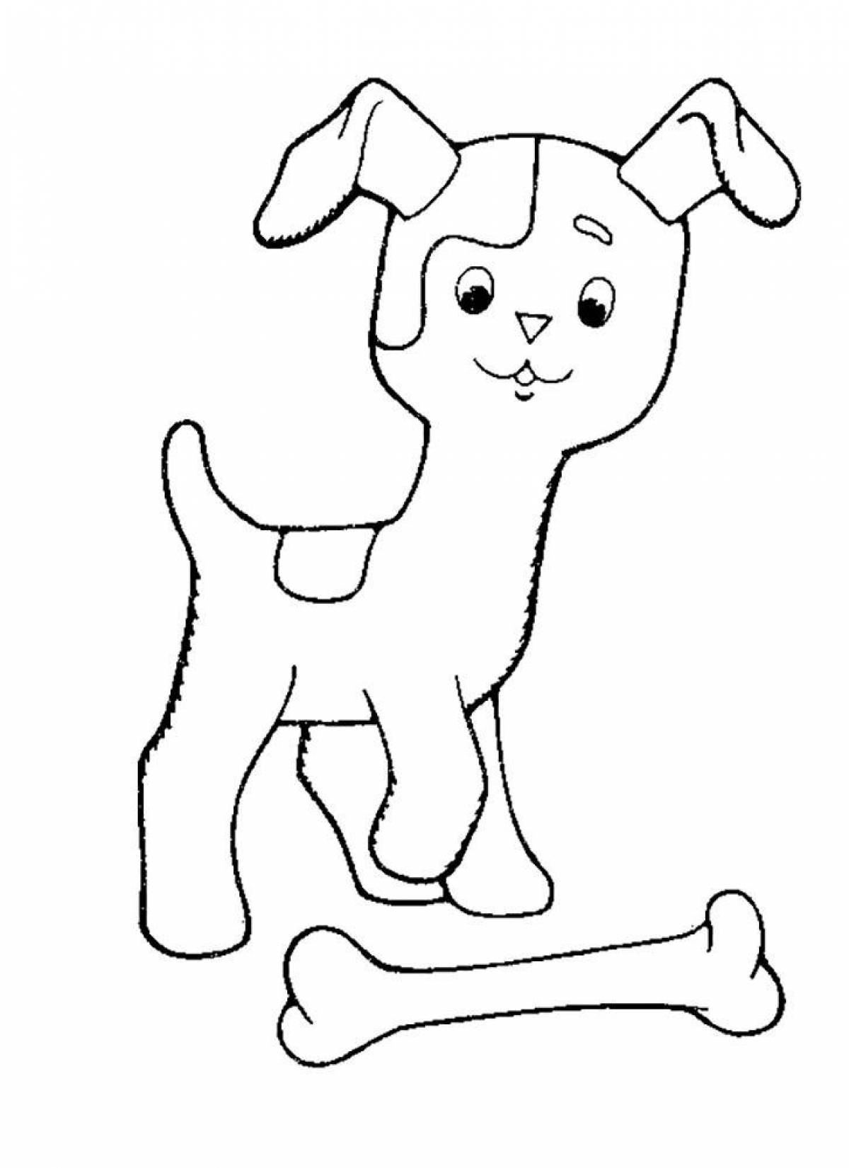 Bubble kitten coloring page