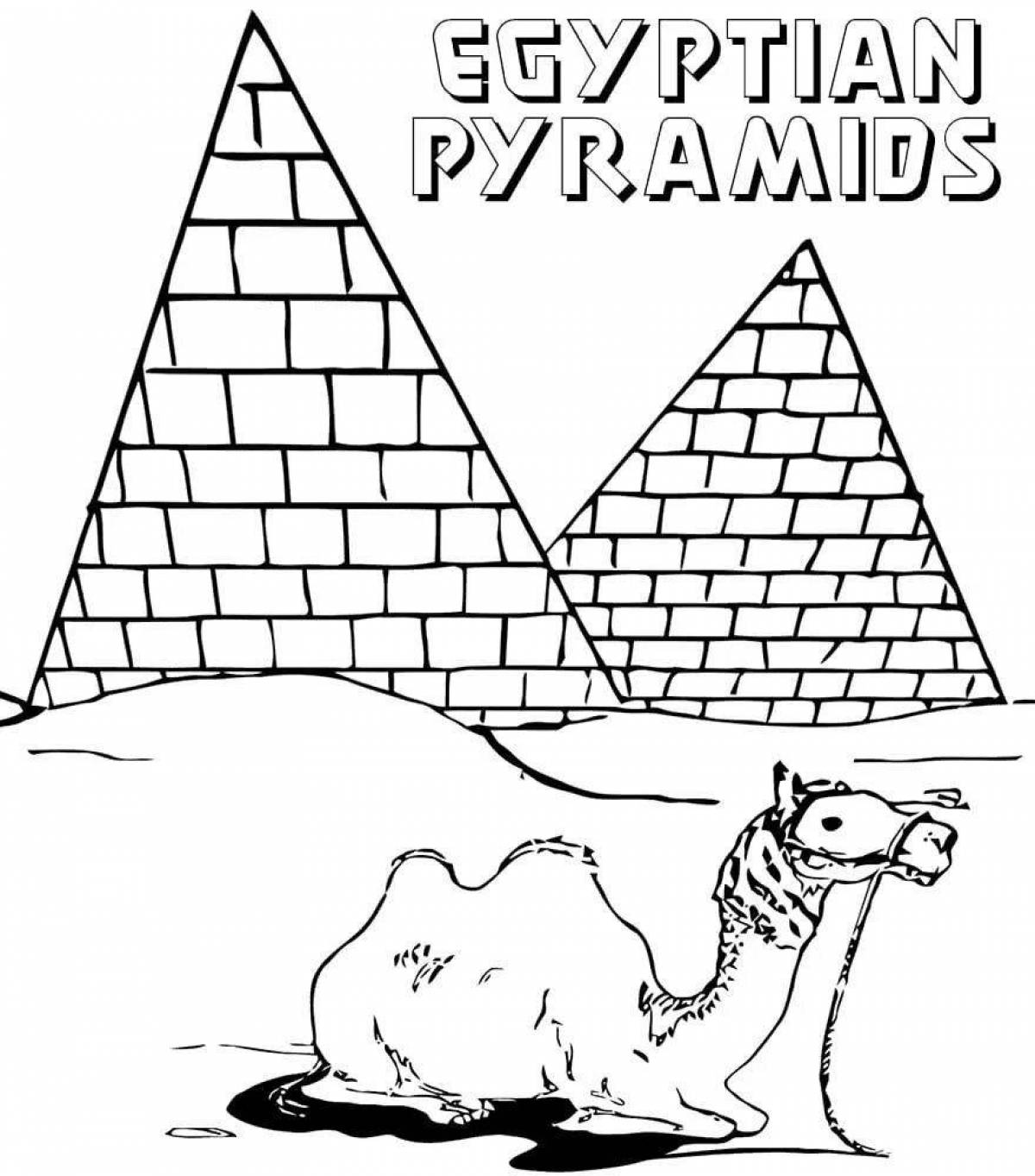 Египетские пирамиды для детей. Пирамида Хеопса раскраска. Пирамида Хеопса раскраска для детей. Египетские пирамиды раскраска. Пирамиды Египта раскраска.