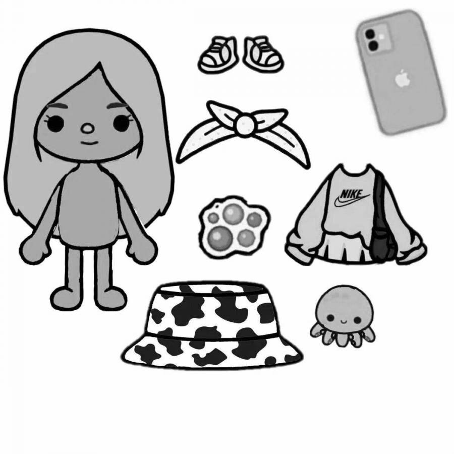 Раскраски Toca boca эльф девочка (29 шт.) - скачать или распечатать ...