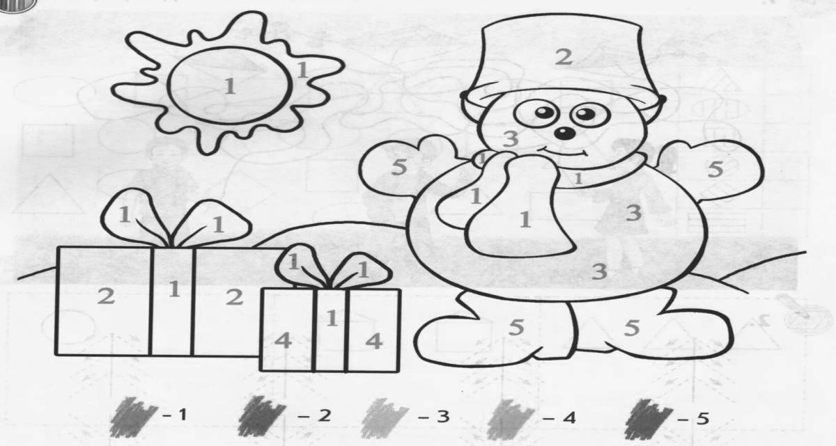 Coloring book joyful esep 1 son