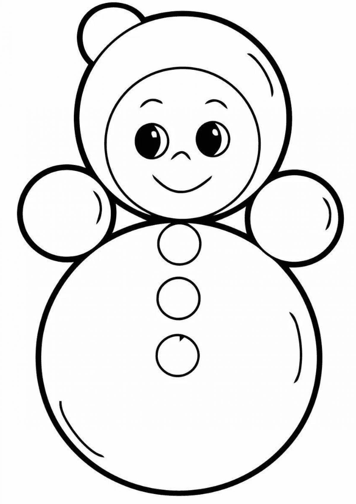 Humorous toy coloring pages