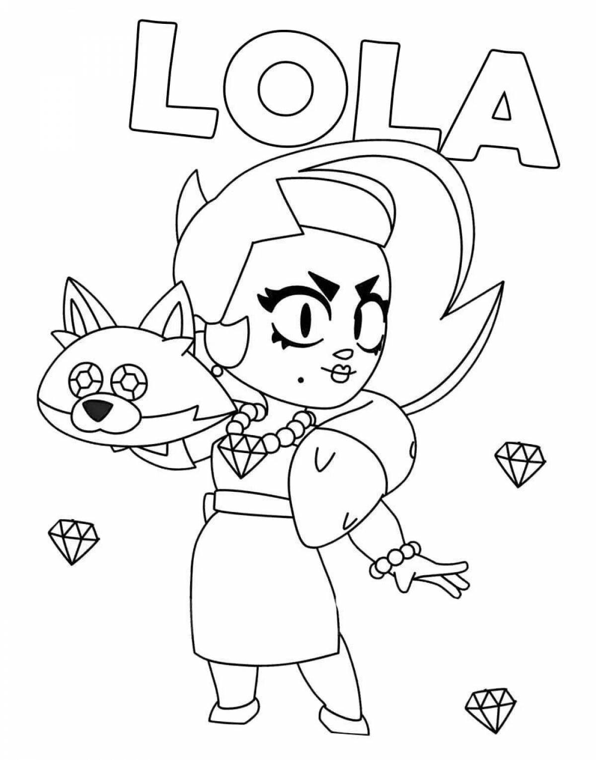 Amazing lola from brawl stars