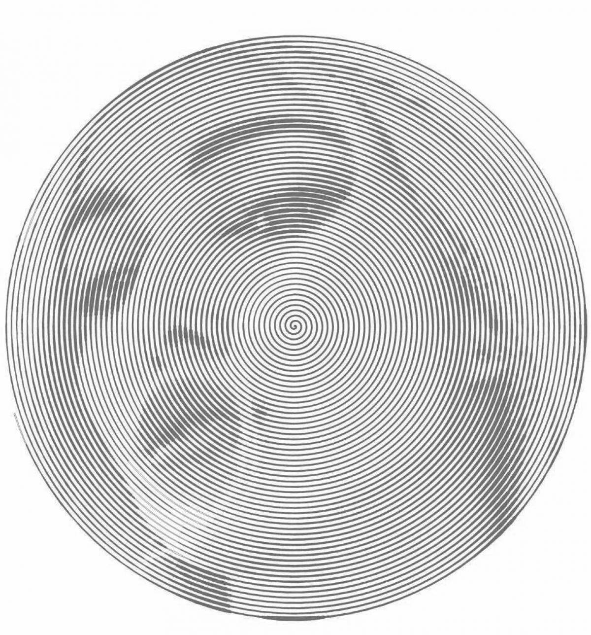 Betty's fun spiral coloring book