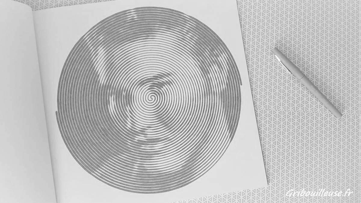 Betty's fancy spiral coloring