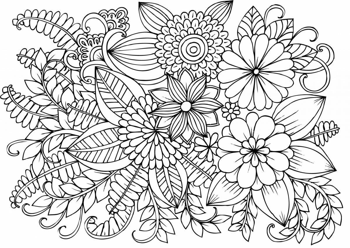 Joyful x antistress coloring book