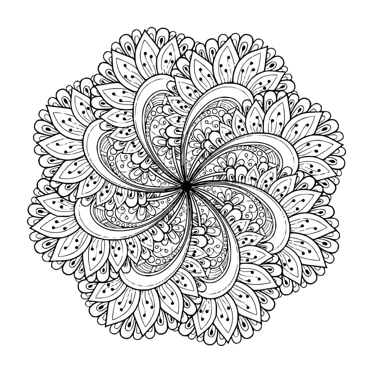 Uplifting x antistress coloring book