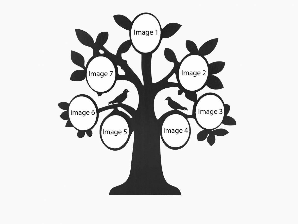 Lively my family coloring book