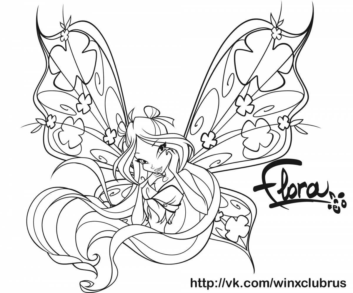 Cute winx coloring for android