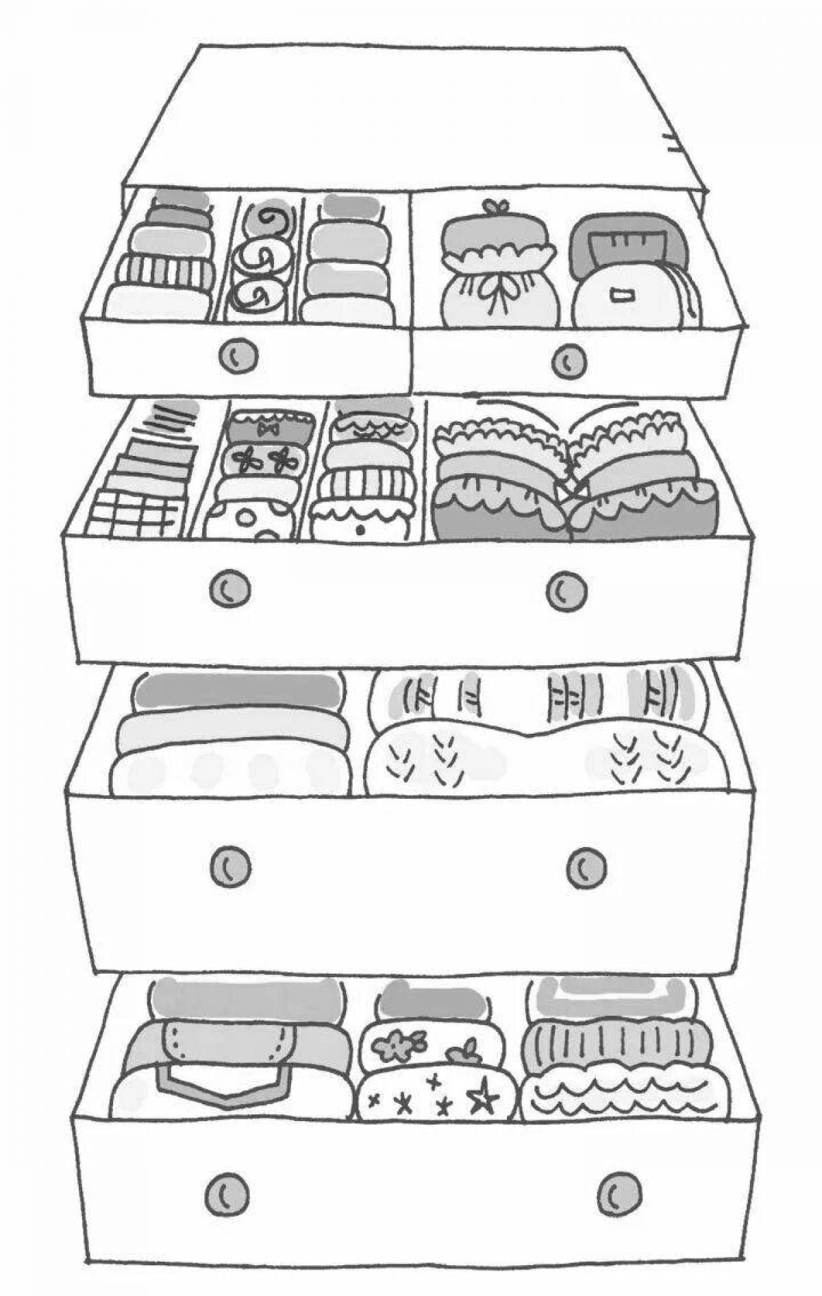 Color-frenzied coloring page how to store in a nursery