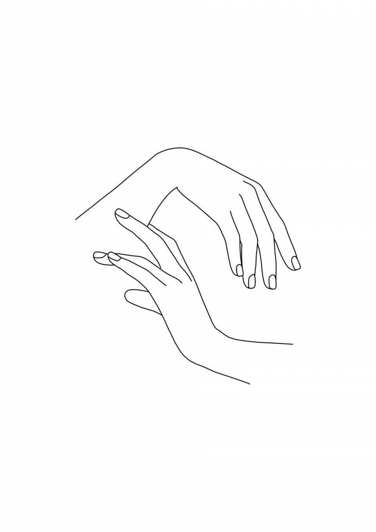 Long nails without manicure #1