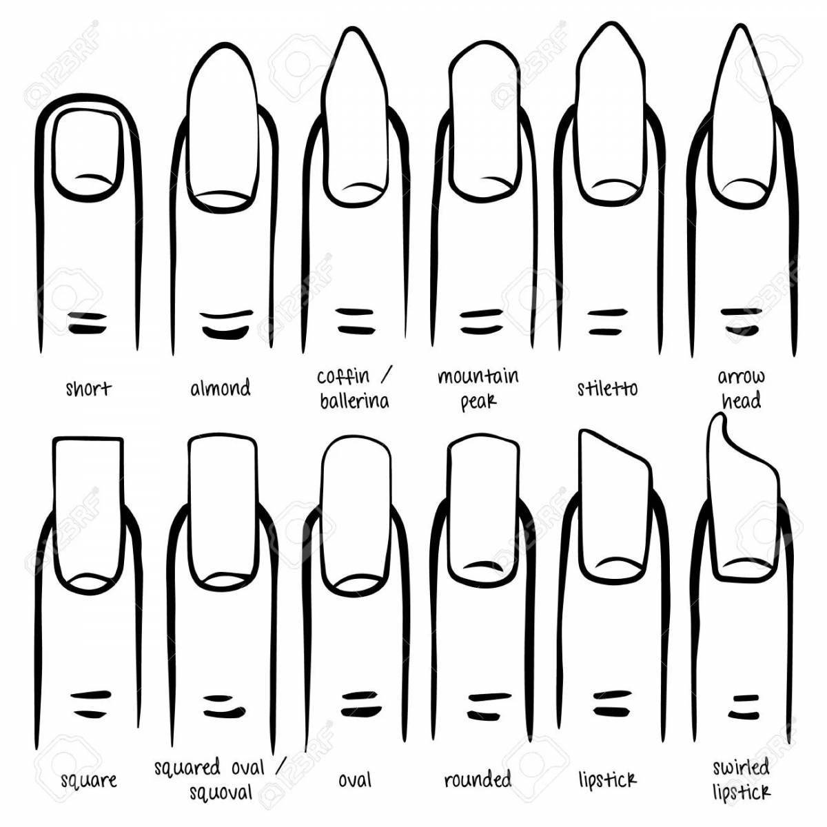 Long nails without manicure #2