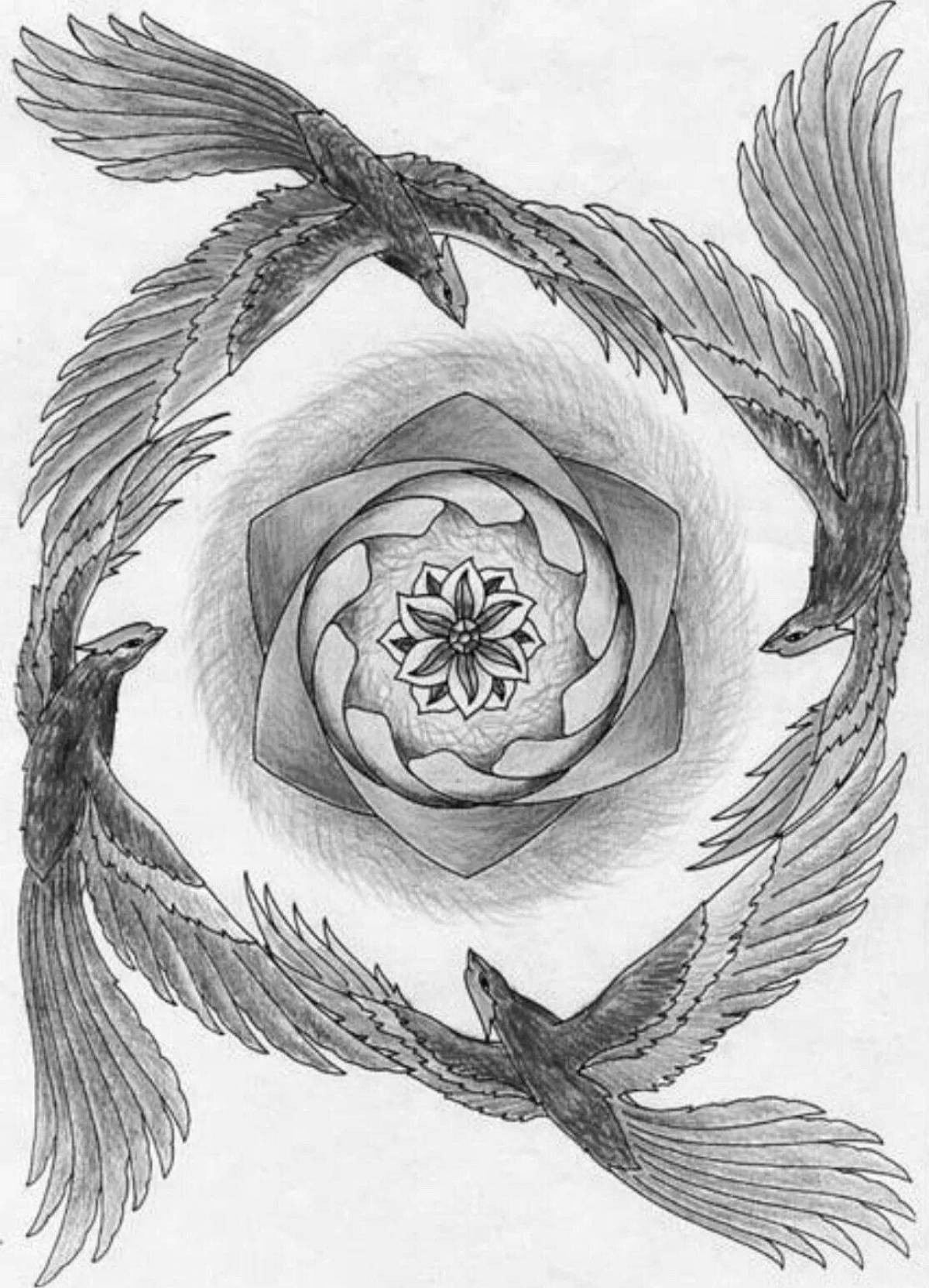 Раскраска Восторженный александр тюрин живой раскраска