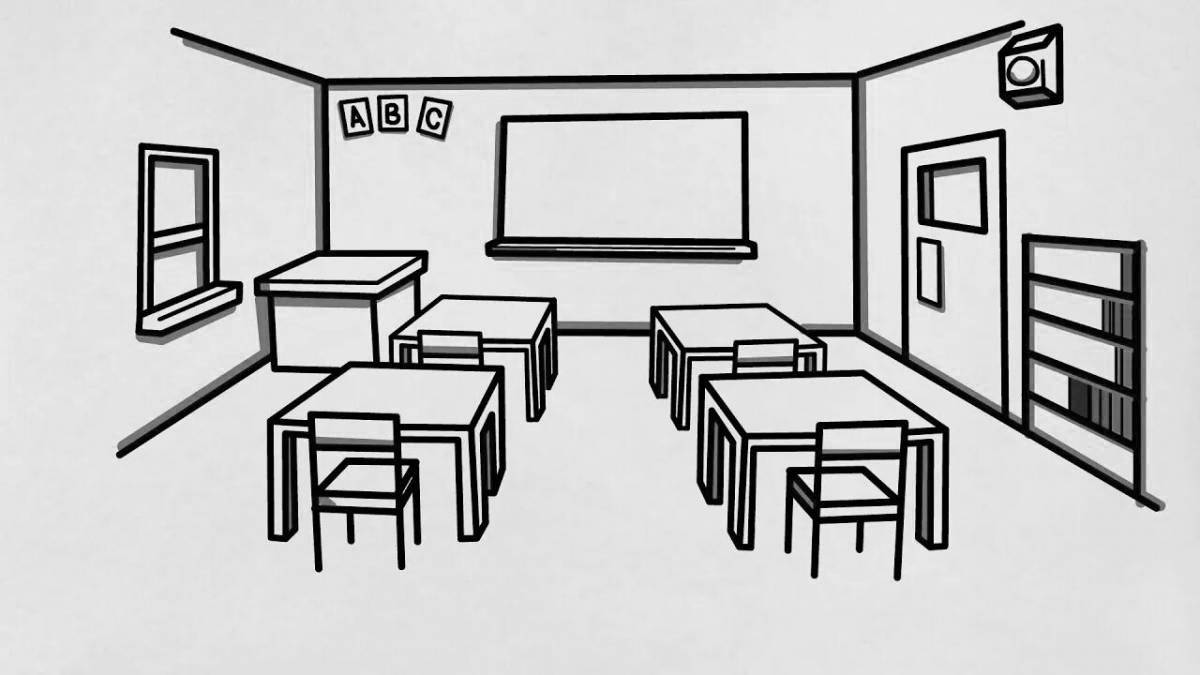 Creative coloring my dream classroom