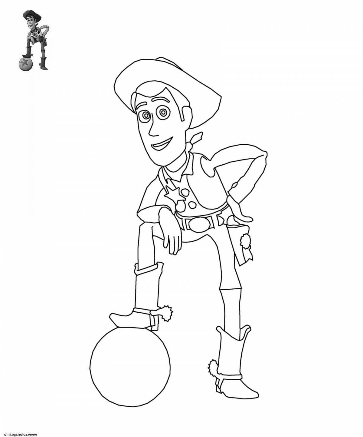 Adorable Woody from Toy Story