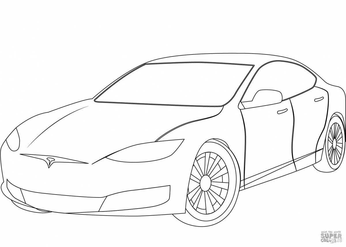 Tesla's incredible coloring book for kids