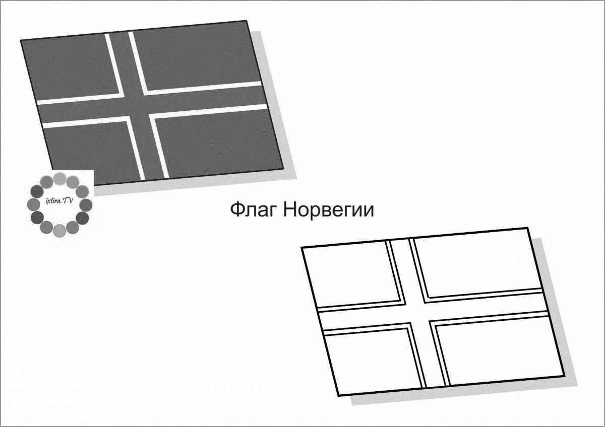 Красочные флаги мира раскраски для детей всех полов