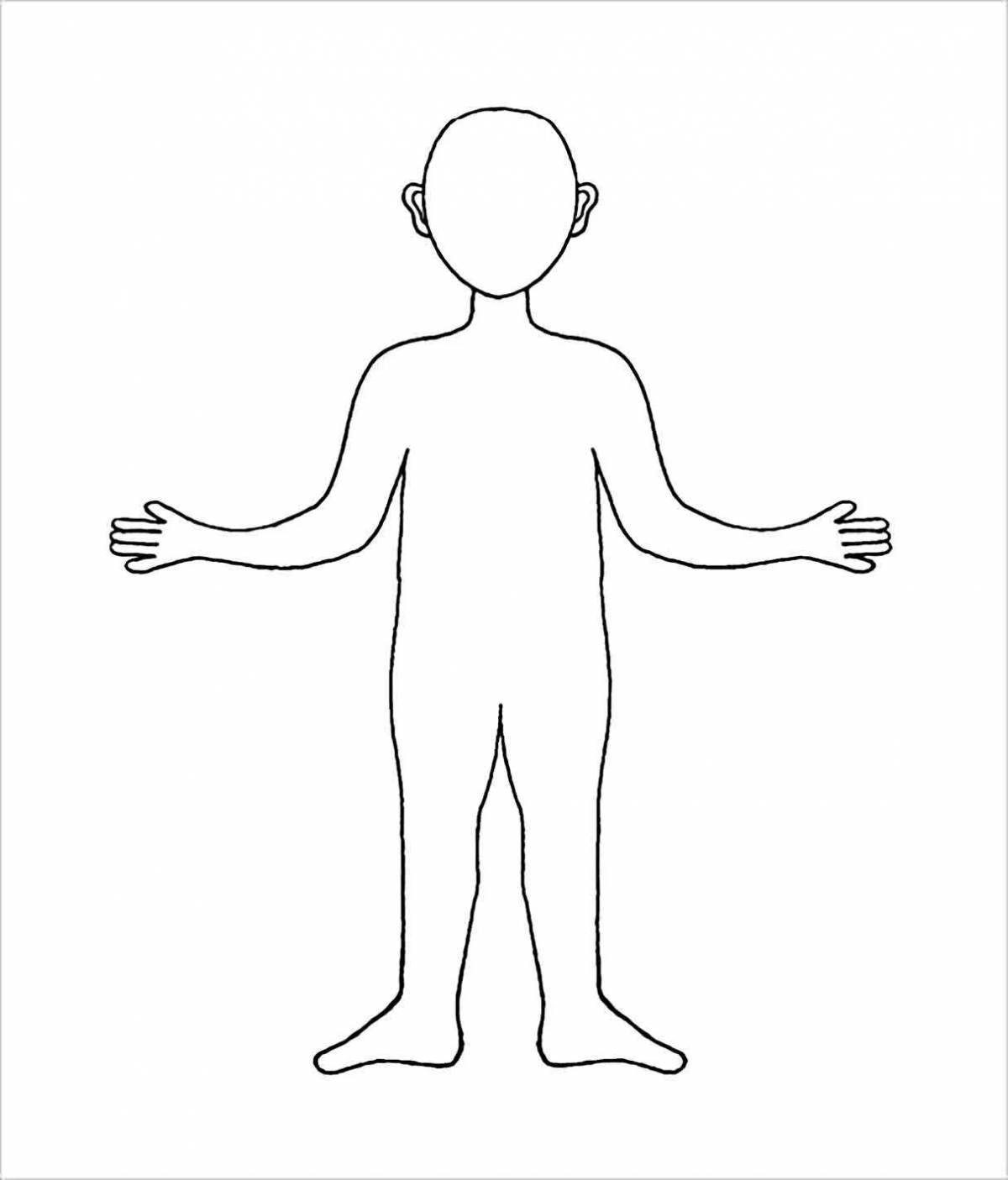 Human figure for kids #5