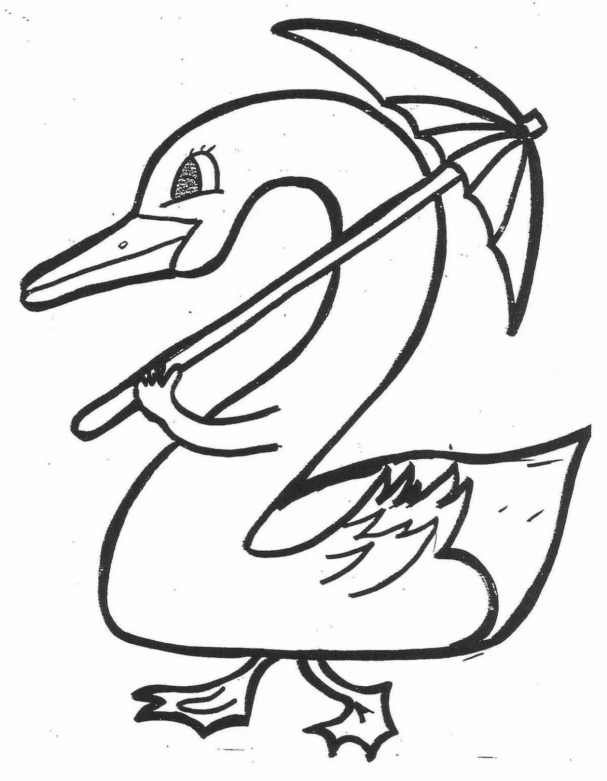 Colorful coloring number one