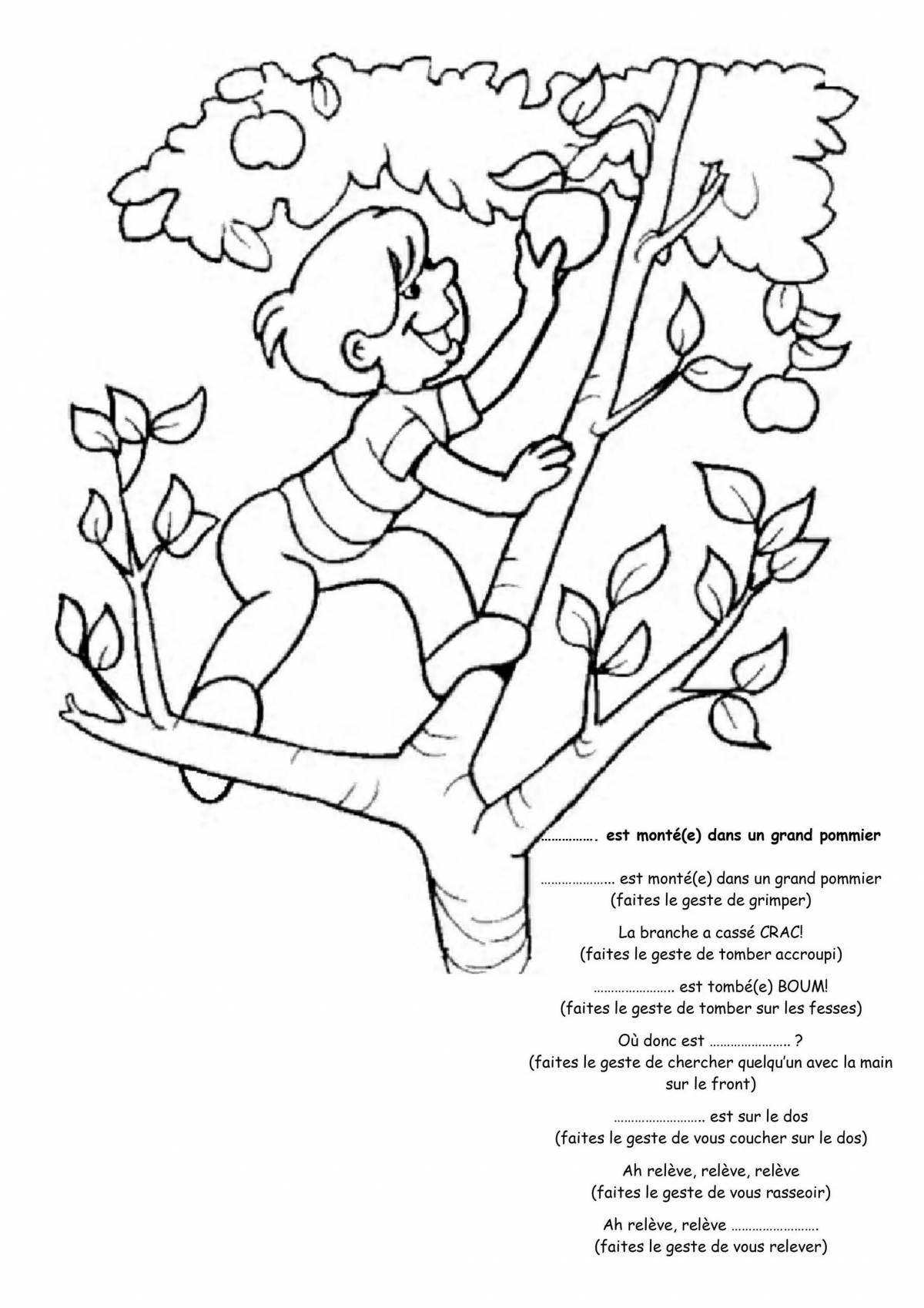 Perfect coloring page rules of conduct in nature