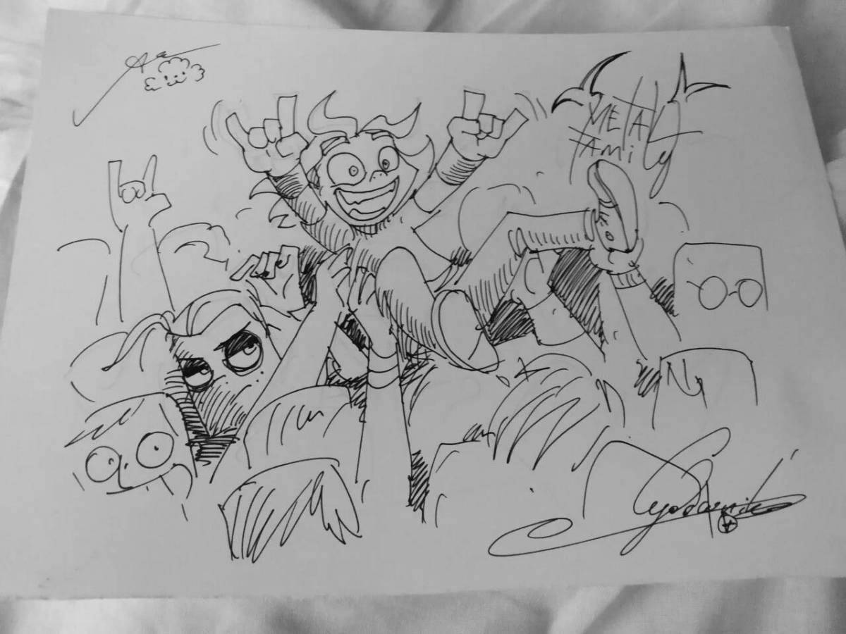 Shining D from metal family