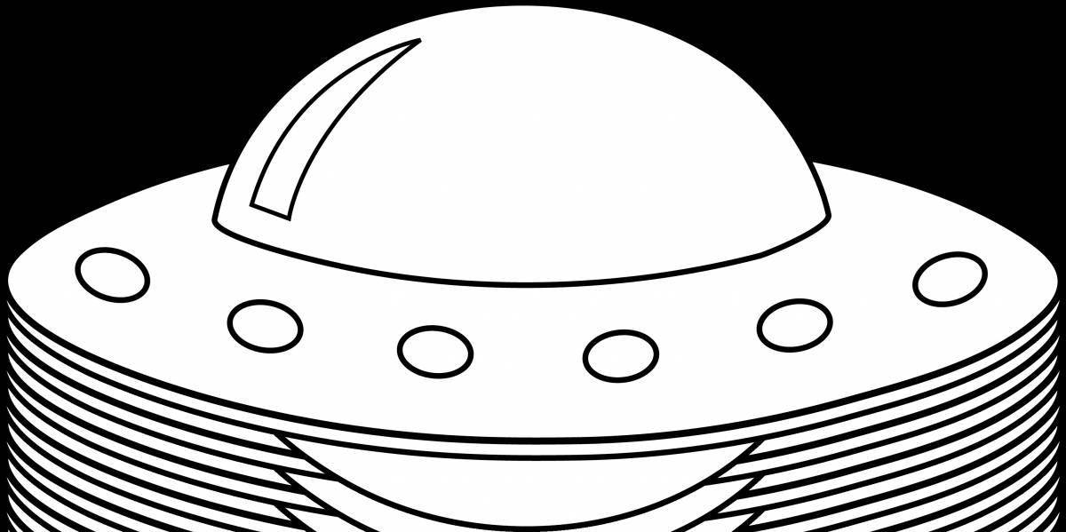 Flying saucer for kids #1