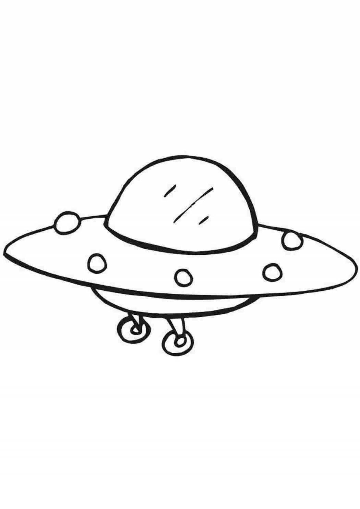 Flying saucer for kids #3