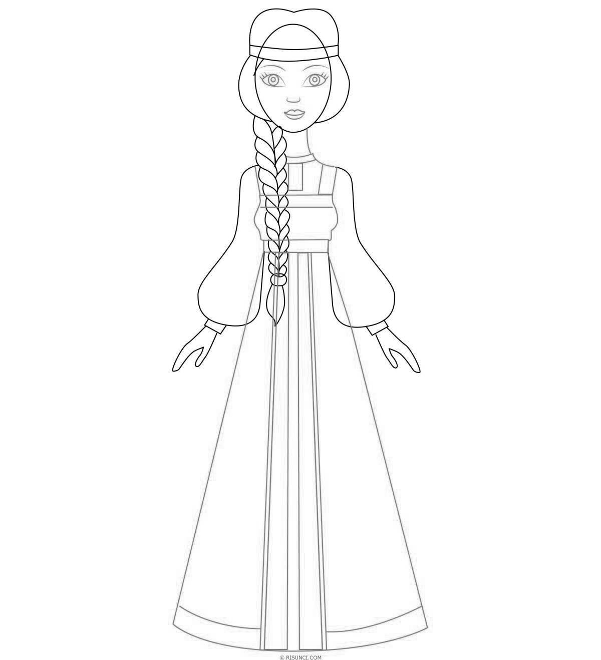 Great coloring of Russian fairy tales