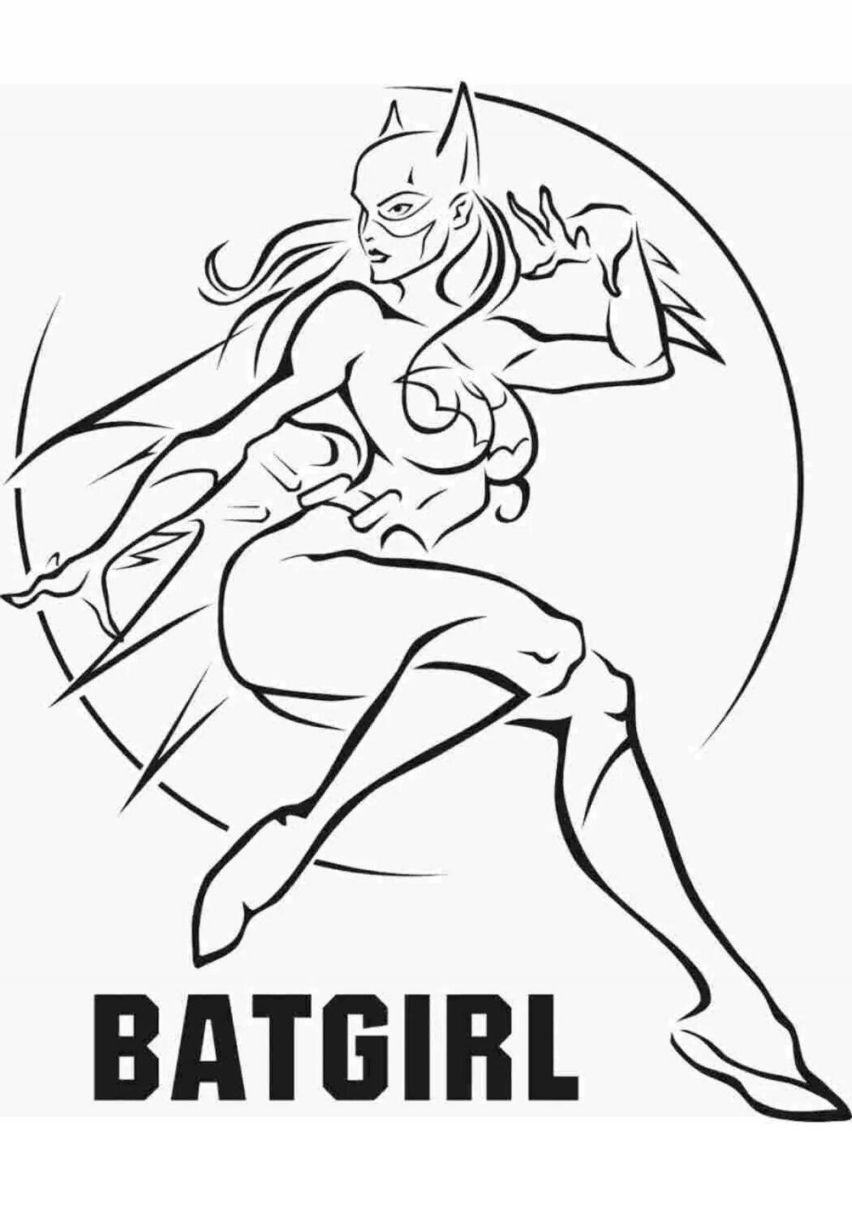 Photo Impressive batman and catwoman coloring book