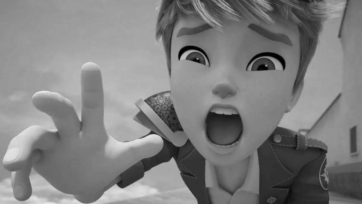 Awesome time traveler hatch coloring page