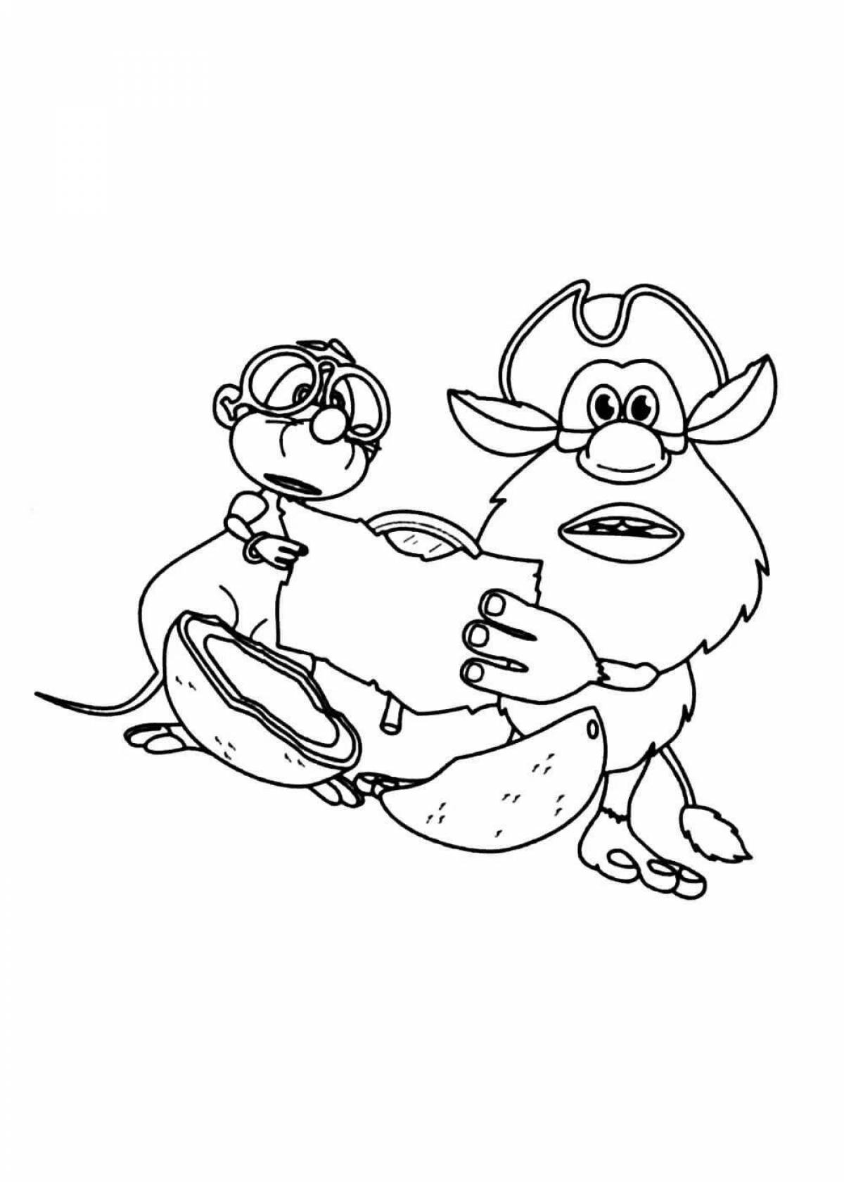 Booba and his friends on an adventure