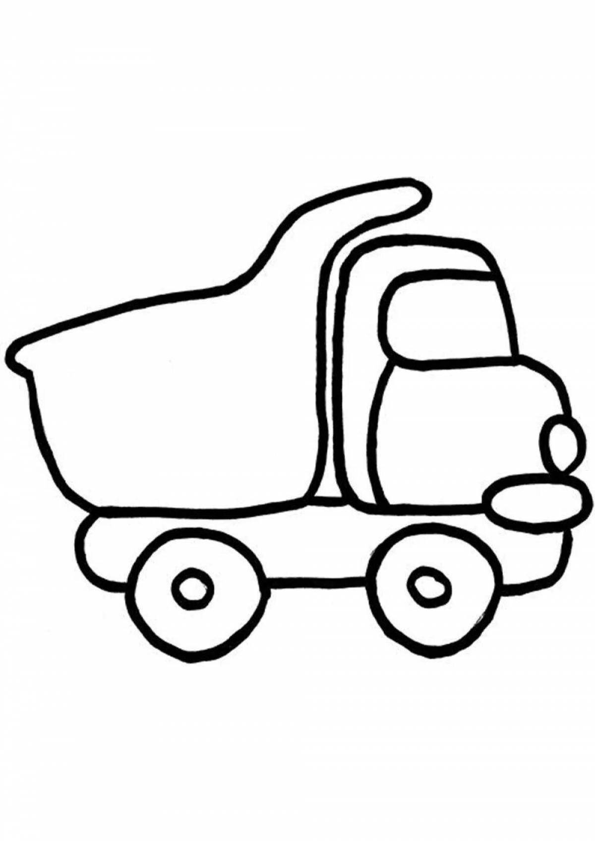 Amazing car coloring book for little ones