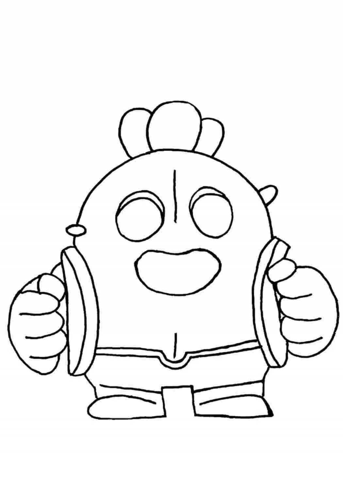 Photo Colorful coloring Spike Lord Bravo Stars