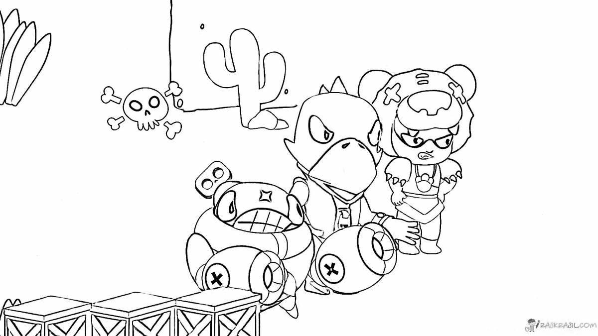 Photo Attractive coloring spike lord bravo stars