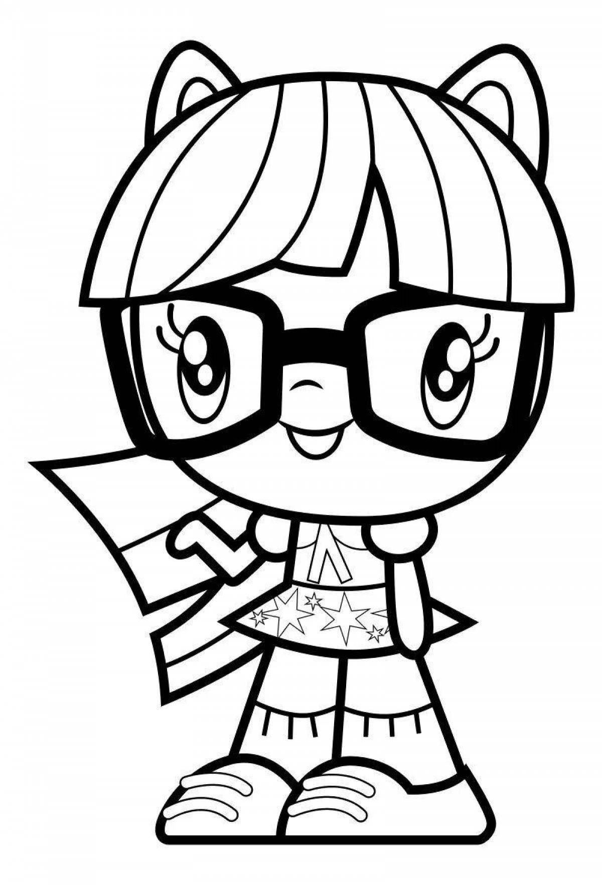 Coloring page shining equestria girl sparkle