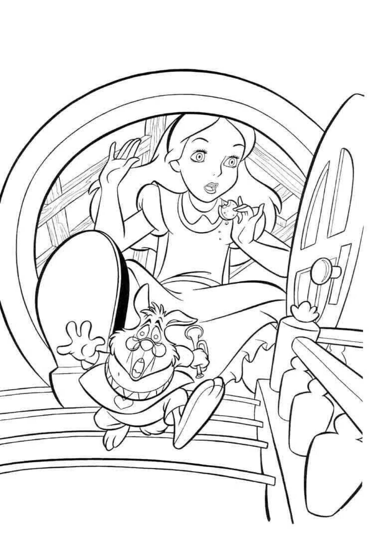 Alice's gorgeous coloring book for boys