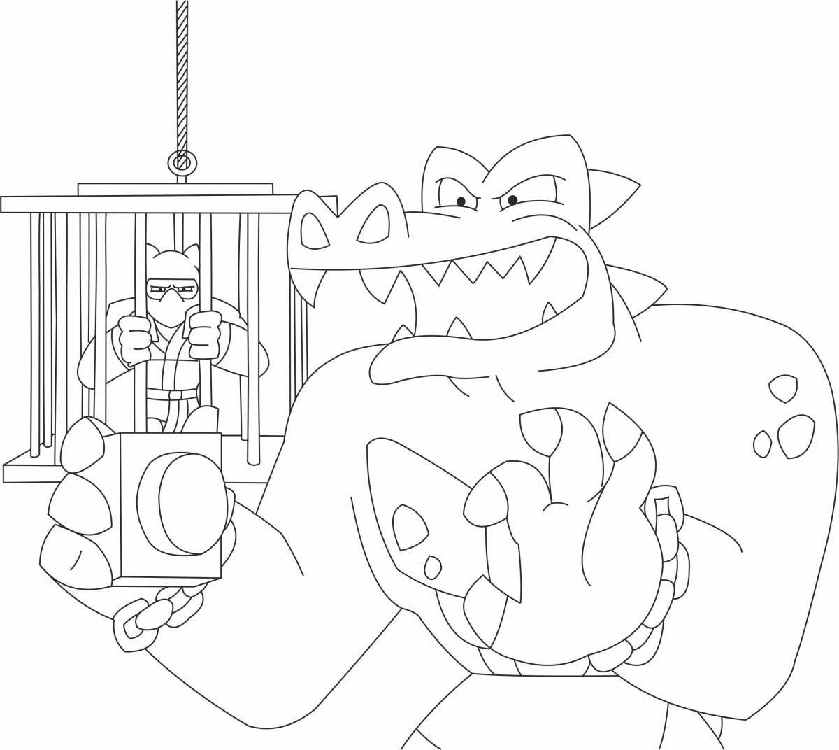 Colorful heroes goo jit zu