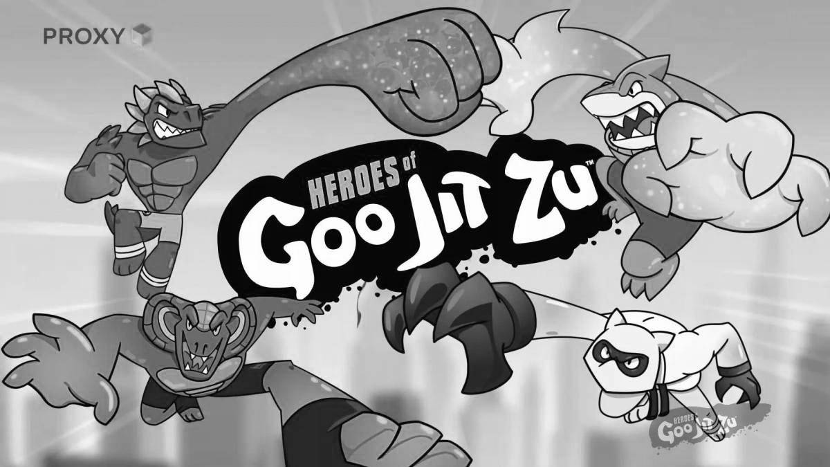 Shiny heroes goo jit zu