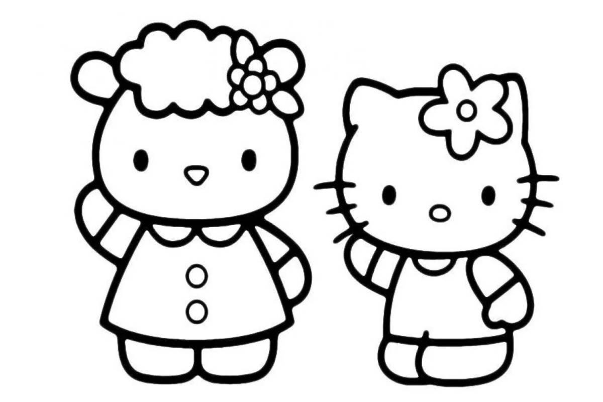 Яркая майская мелодия из hello kitty