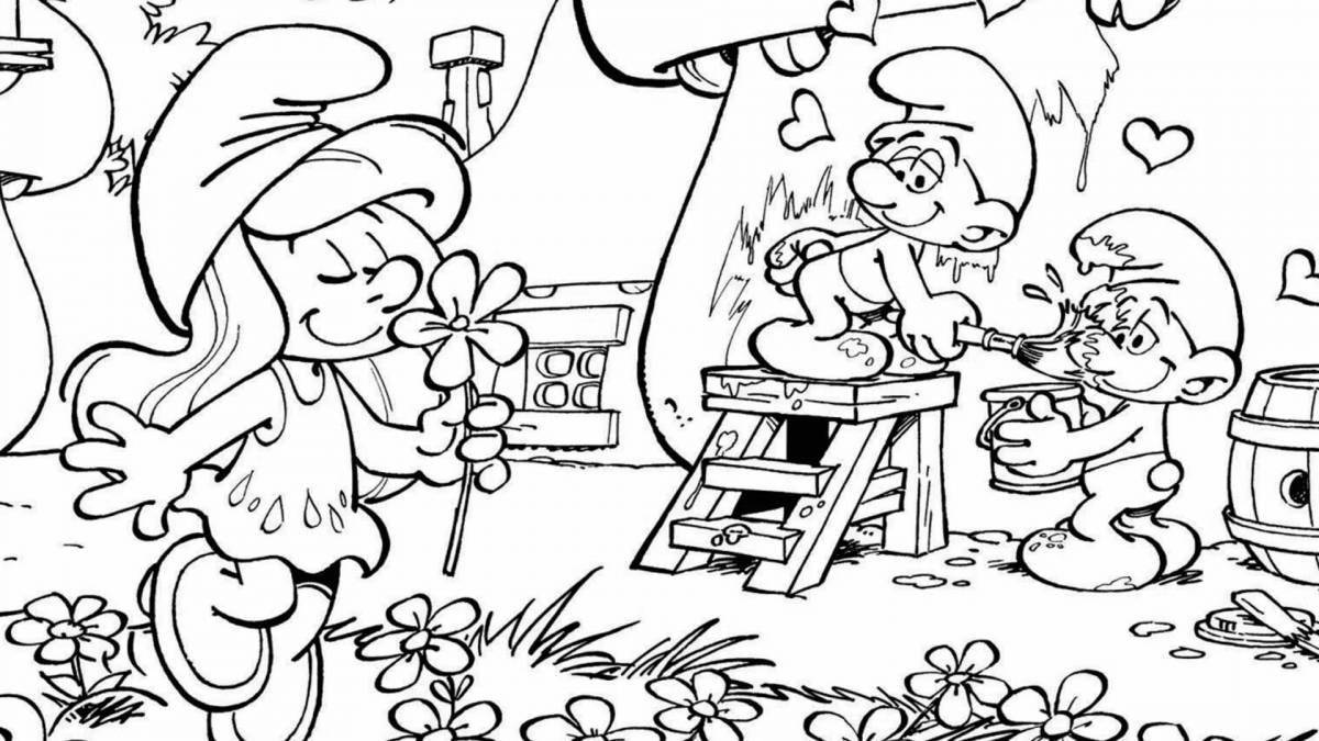 Coloring-imagination coloring page for children pdf