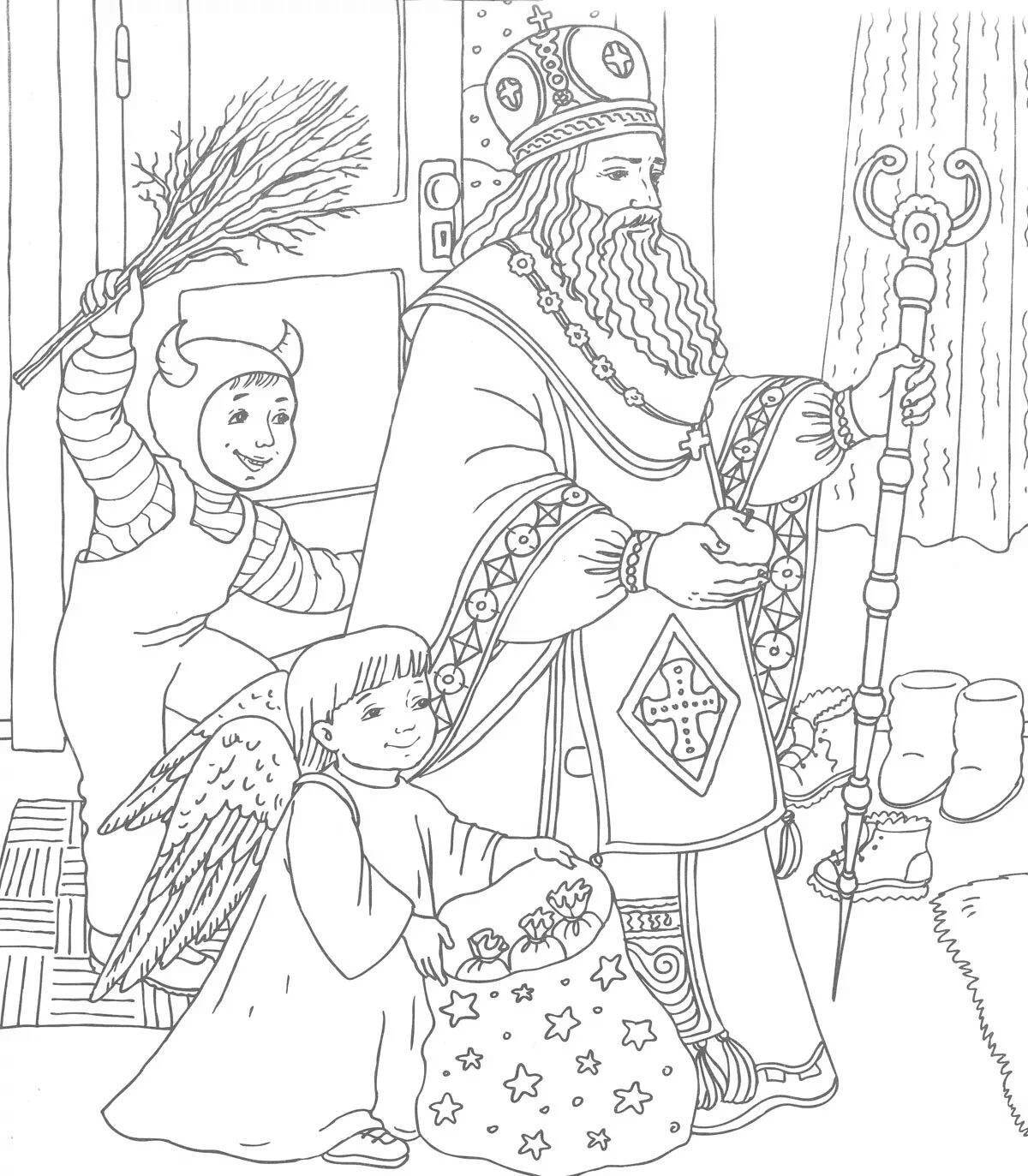Exciting carol coloring pages for kids 6 7