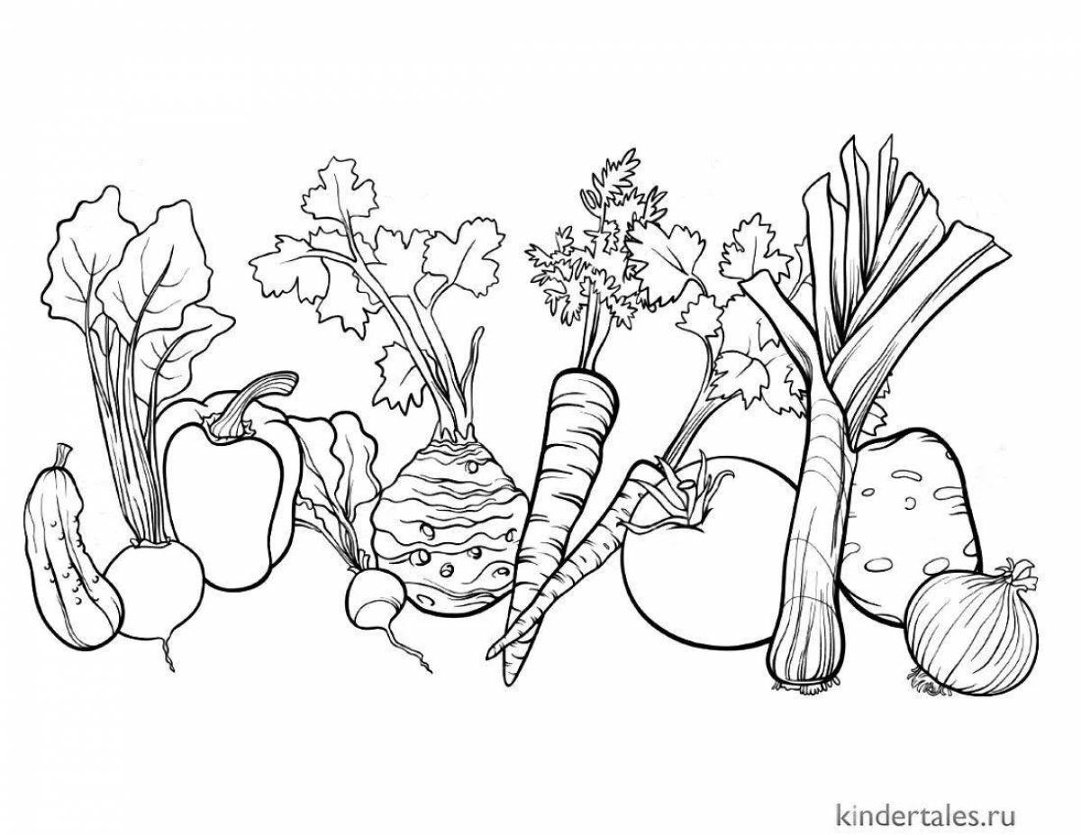 Amazing garden coloring book for kids