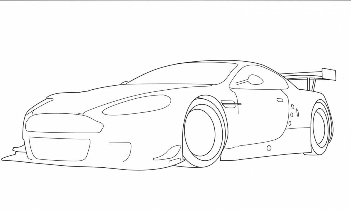 Awesome bugatti coloring pages for kids