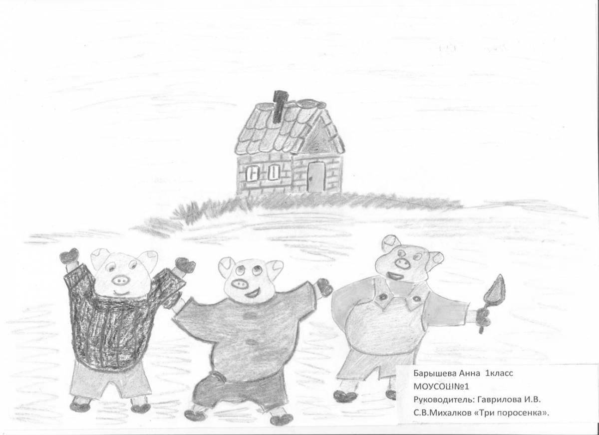 Mikhalkov's amazing coloring book for kids