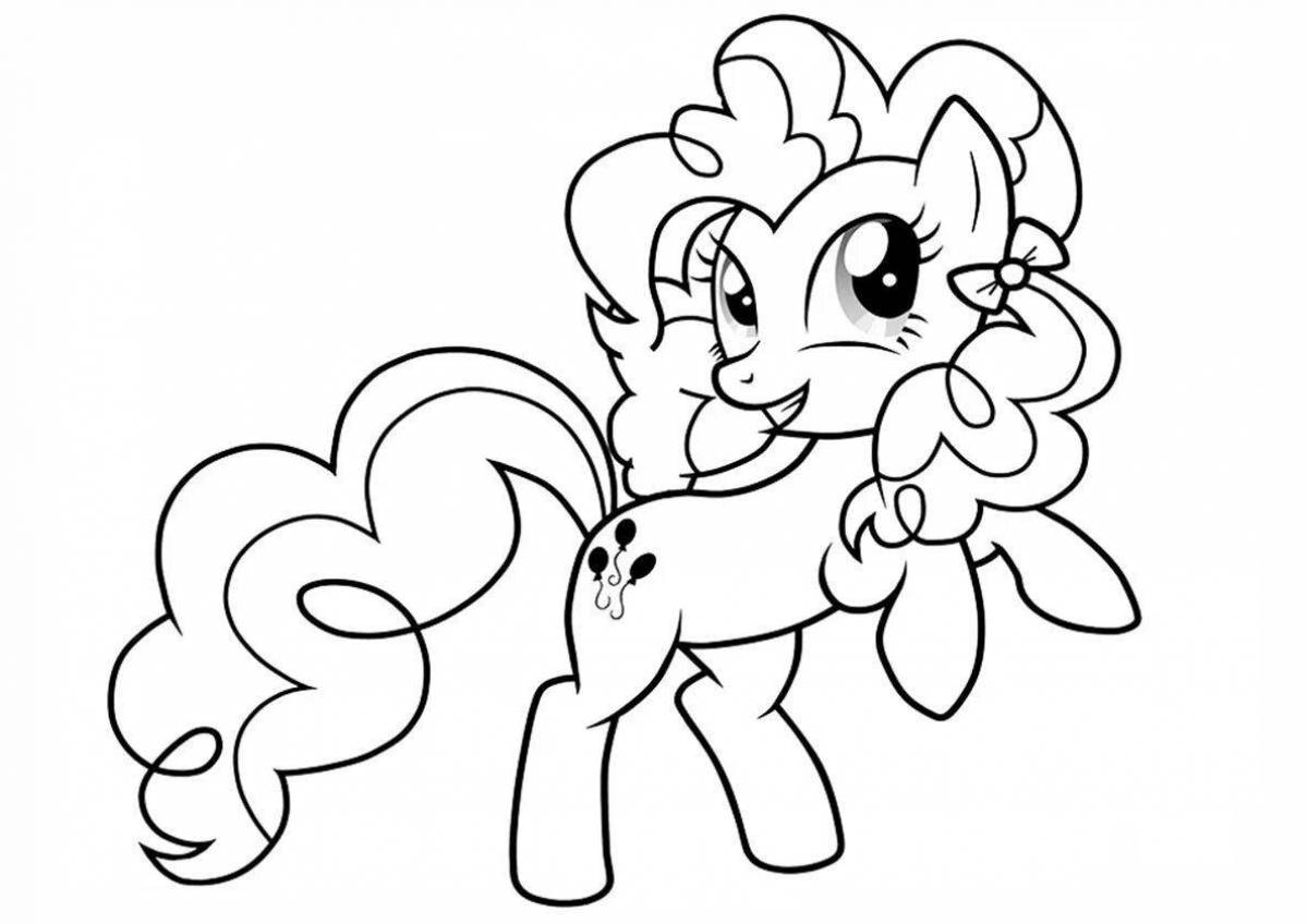 My little pony pinkie pie coloring book