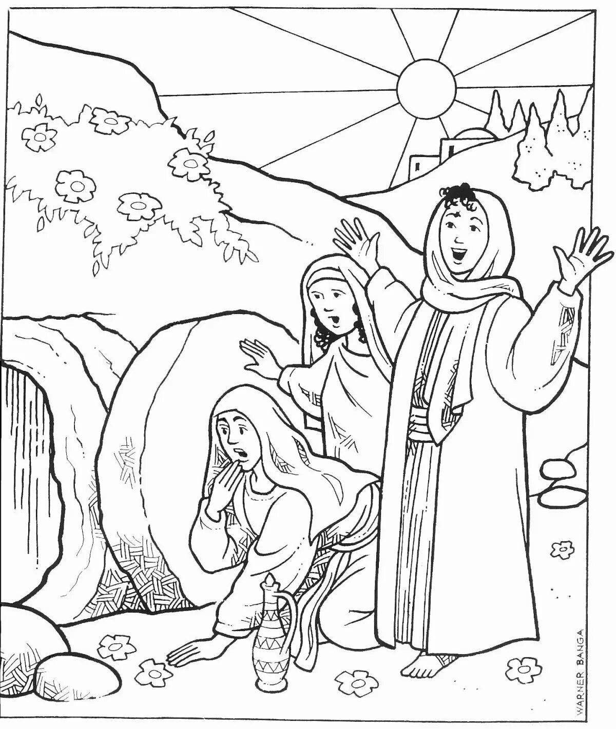 Photo Sunday school fun coloring book
