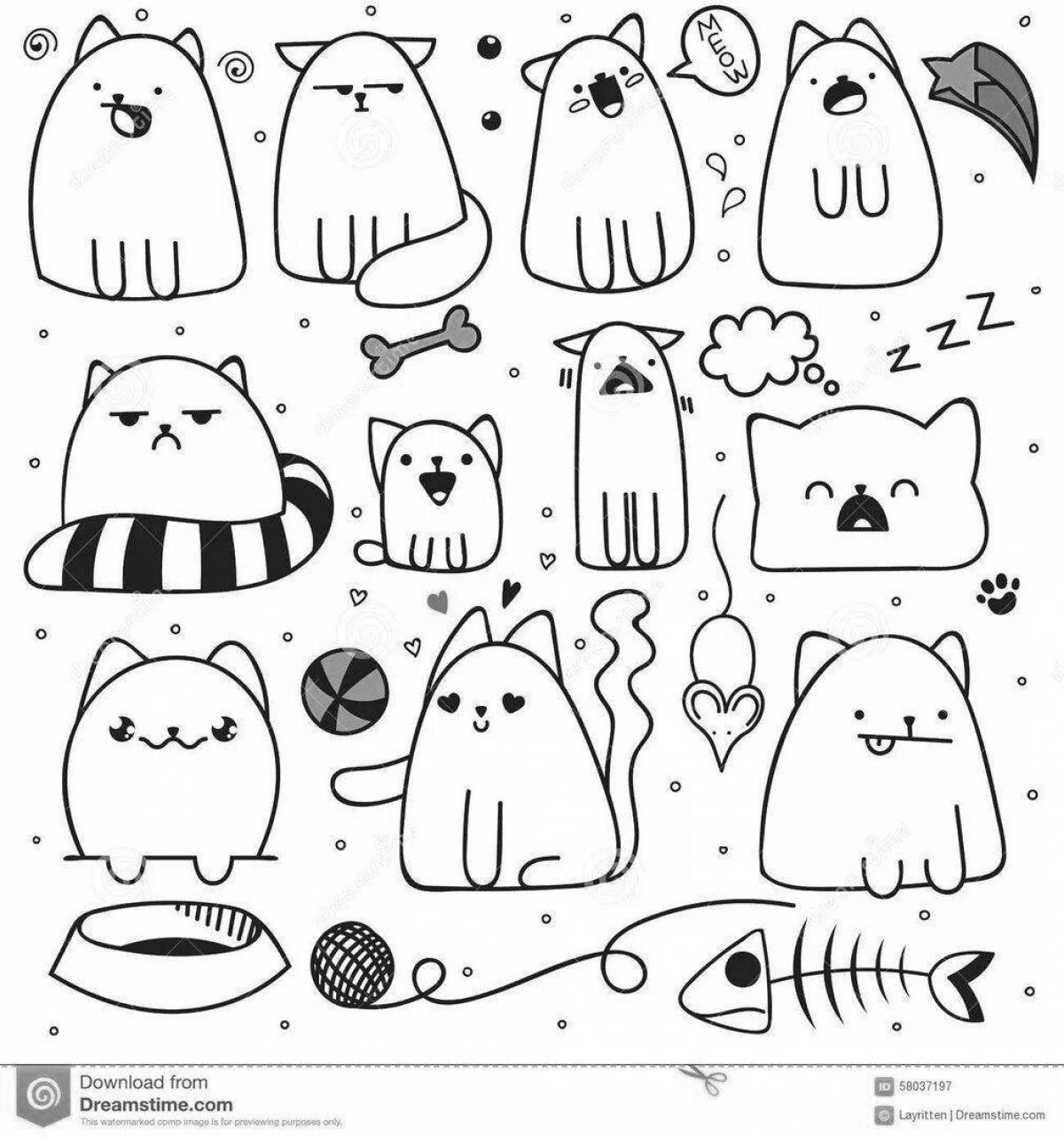 Cats small for stickers #4